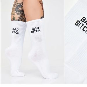 Bad Bitch Crew Socks